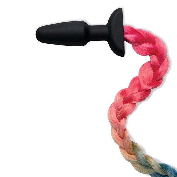 whipSMART Furry Tales Silicone Rainbow Tail Butt Plug (Includes Talon Claws and Douche) - Extreme Toyz Singapore - https://extremetoyz.com.sg - Sex Toys and Lingerie Online Store - Bondage Gear / Vibrators / Electrosex Toys / Wireless Remote Control Vibes / Sexy Lingerie and Role Play / BDSM / Dungeon Furnitures / Dildos and Strap Ons &nbsp;/ Anal and Prostate Massagers / Anal Douche and Cleaning Aide / Delay Sprays and Gels / Lubricants and more...