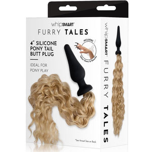 whipSMART Furry Tales 4" Silicone Pony Tail Butt Plug (Includes Talon Claws and Douche) - Extreme Toyz Singapore - https://extremetoyz.com.sg - Sex Toys and Lingerie Online Store - Bondage Gear / Vibrators / Electrosex Toys / Wireless Remote Control Vibes / Sexy Lingerie and Role Play / BDSM / Dungeon Furnitures / Dildos and Strap Ons &nbsp;/ Anal and Prostate Massagers / Anal Douche and Cleaning Aide / Delay Sprays and Gels / Lubricants and more...