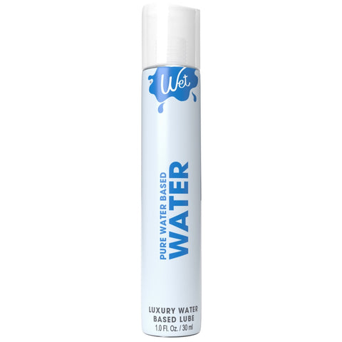 WET Pure Water Based Lube - 30ml - Extreme Toyz Singapore - https://extremetoyz.com.sg - Sex Toys and Lingerie Online Store - Bondage Gear / Vibrators / Electrosex Toys / Wireless Remote Control Vibes / Sexy Lingerie and Role Play / BDSM / Dungeon Furnitures / Dildos and Strap Ons &nbsp;/ Anal and Prostate Massagers / Anal Douche and Cleaning Aide / Delay Sprays and Gels / Lubricants and more...