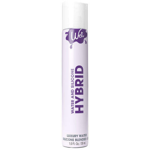 WET Hybrid Water Silicone Blended Lube - 30ml - Extreme Toyz Singapore - https://extremetoyz.com.sg - Sex Toys and Lingerie Online Store - Bondage Gear / Vibrators / Electrosex Toys / Wireless Remote Control Vibes / Sexy Lingerie and Role Play / BDSM / Dungeon Furnitures / Dildos and Strap Ons &nbsp;/ Anal and Prostate Massagers / Anal Douche and Cleaning Aide / Delay Sprays and Gels / Lubricants and more...