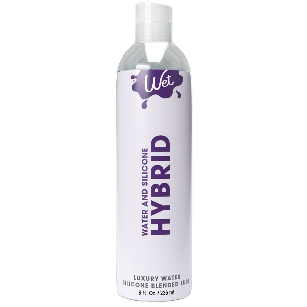 WET Hybrid Water Silicone Blended Lube - 236ml - Extreme Toyz Singapore - https://extremetoyz.com.sg - Sex Toys and Lingerie Online Store - Bondage Gear / Vibrators / Electrosex Toys / Wireless Remote Control Vibes / Sexy Lingerie and Role Play / BDSM / Dungeon Furnitures / Dildos and Strap Ons &nbsp;/ Anal and Prostate Massagers / Anal Douche and Cleaning Aide / Delay Sprays and Gels / Lubricants and more...