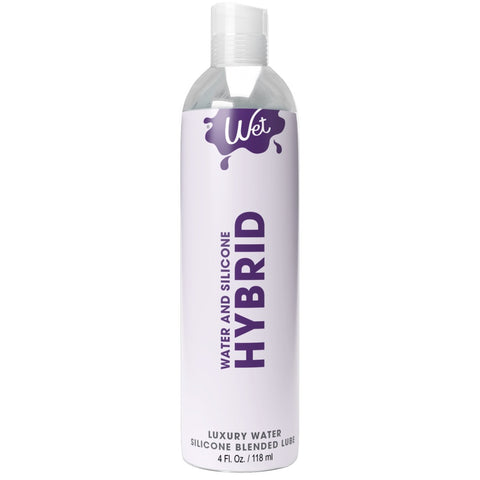 WET Hybrid Water Silicone Blended Lube - 118ml - Extreme Toyz Singapore - https://extremetoyz.com.sg - Sex Toys and Lingerie Online Store - Bondage Gear / Vibrators / Electrosex Toys / Wireless Remote Control Vibes / Sexy Lingerie and Role Play / BDSM / Dungeon Furnitures / Dildos and Strap Ons &nbsp;/ Anal and Prostate Massagers / Anal Douche and Cleaning Aide / Delay Sprays and Gels / Lubricants and more...