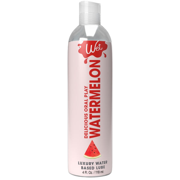 WET Delicious Oral Play Watermelon Water-Based Flavored Edible Lube - 118ml - Extreme Toyz Singapore - https://extremetoyz.com.sg - Sex Toys and Lingerie Online Store - Bondage Gear / Vibrators / Electrosex Toys / Wireless Remote Control Vibes / Sexy Lingerie and Role Play / BDSM / Dungeon Furnitures / Dildos and Strap Ons &nbsp;/ Anal and Prostate Massagers / Anal Douche and Cleaning Aide / Delay Sprays and Gels / Lubricants and more...