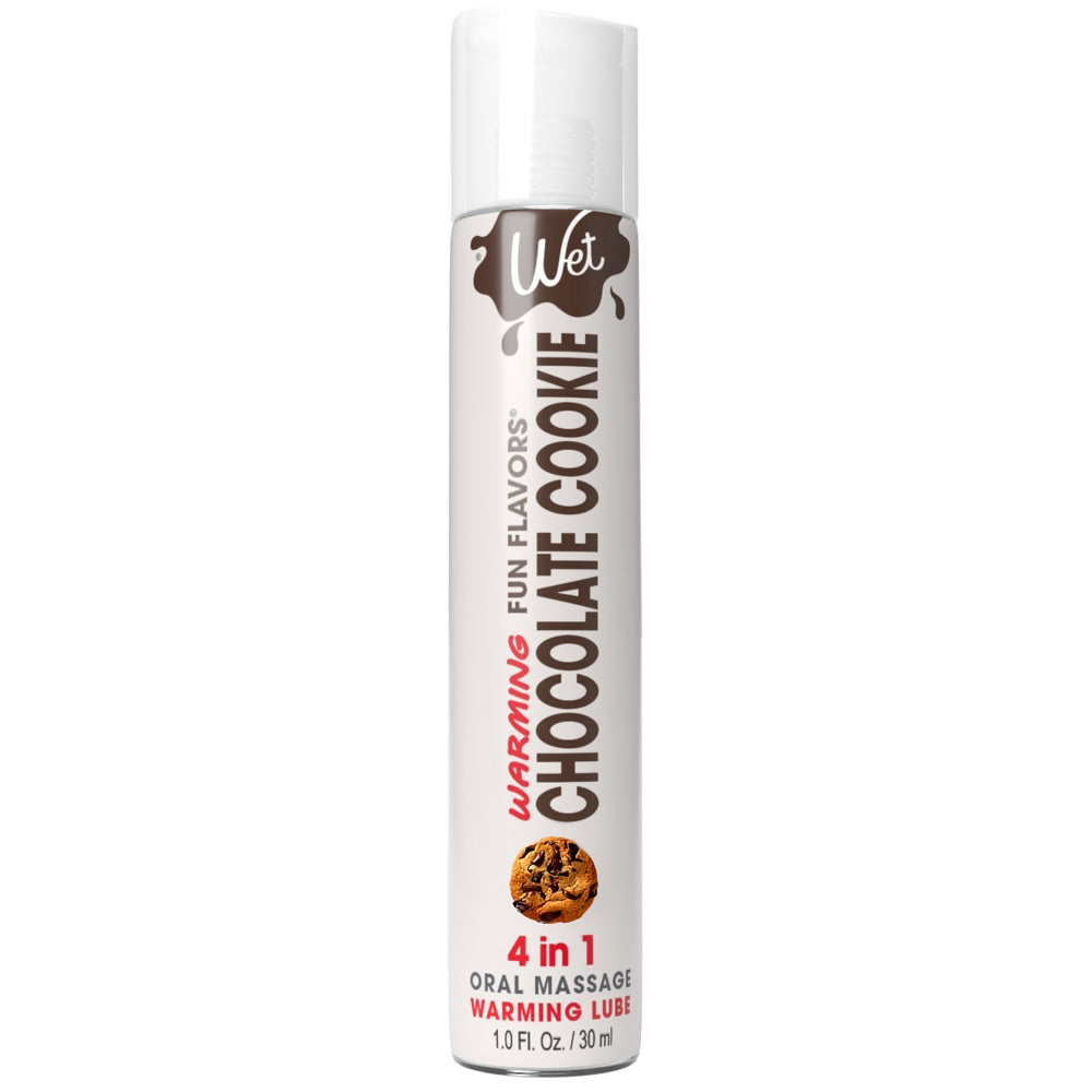 WET Fun Flavors Warming Chocolate Cookie 4 in 1 Edible Lube - 30ml - Extreme Toyz Singapore - https://extremetoyz.com.sg - Sex Toys and Lingerie Online Store - Bondage Gear / Vibrators / Electrosex Toys / Wireless Remote Control Vibes / Sexy Lingerie and Role Play / BDSM / Dungeon Furnitures / Dildos and Strap Ons &nbsp;/ Anal and Prostate Massagers / Anal Douche and Cleaning Aide / Delay Sprays and Gels / Lubricants and more...