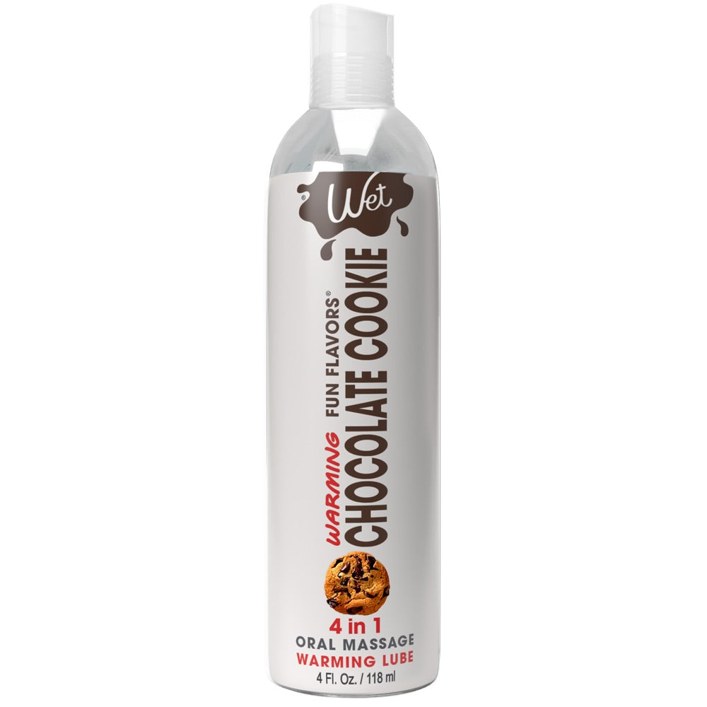 WET Fun Flavors Warming Chocolate Cookie 4 in 1 Edible Lube - 118ml - Extreme Toyz Singapore - https://extremetoyz.com.sg - Sex Toys and Lingerie Online Store - Bondage Gear / Vibrators / Electrosex Toys / Wireless Remote Control Vibes / Sexy Lingerie and Role Play / BDSM / Dungeon Furnitures / Dildos and Strap Ons &nbsp;/ Anal and Prostate Massagers / Anal Douche and Cleaning Aide / Delay Sprays and Gels / Lubricants and more...