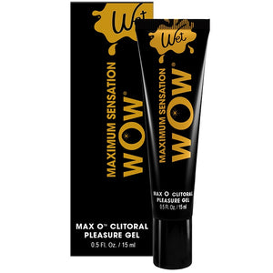 Wet Lubes WOW Maximum Sensation Clitoral Arousal Gel - 15ml - Extreme Toyz Singapore - https://extremetoyz.com.sg - Sex Toys and Lingerie Online Store - Bondage Gear / Vibrators / Electrosex Toys / Wireless Remote Control Vibes / Sexy Lingerie and Role Play / BDSM / Dungeon Furnitures / Dildos and Strap Ons &nbsp;/ Anal and Prostate Massagers / Anal Douche and Cleaning Aide / Delay Sprays and Gels / Lubricants and more...