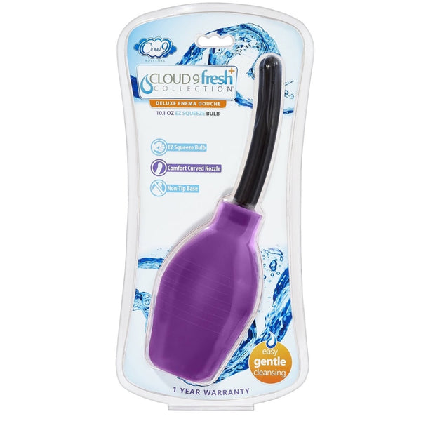 Cloud 9 Novelties Fresh + Deluxe Soft Tip Anal Enema Douche -  Extreme Toyz Singapore - https://extremetoyz.com.sg - Sex Toys and Lingerie Online Store - Bondage Gear / Vibrators / Electrosex Toys / Wireless Remote Control Vibes / Sexy Lingerie and Role Play / BDSM / Dungeon Furnitures / Dildos and Strap Ons &nbsp;/ Anal and Prostate Massagers / Anal Douche and Cleaning Aide / Delay Sprays and Gels / Lubricants and more...