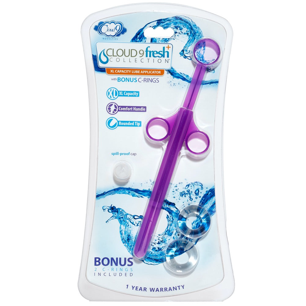 Fresh + XL Lube Applicator with Bonus C-Rings