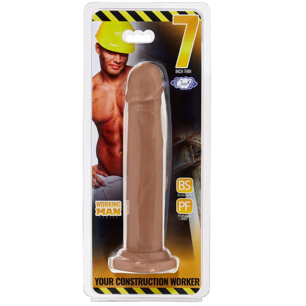 Cloud 9 Novelties Working Man Series Your Construction Worker 7" Dildo - Extreme Toyz Singapore - https://extremetoyz.com.sg - Sex Toys and Lingerie Online Store - Bondage Gear / Vibrators / Electrosex Toys / Wireless Remote Control Vibes / Sexy Lingerie and Role Play / BDSM / Dungeon Furnitures / Dildos and Strap Ons &nbsp;/ Anal and Prostate Massagers / Anal Douche and Cleaning Aide / Delay Sprays and Gels / Lubricants and more...