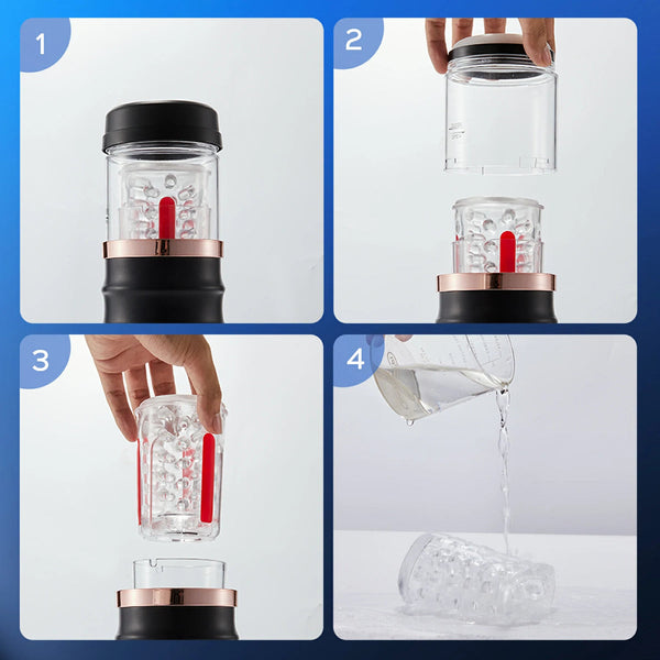 WARRIOR Auto Thrusting Stroker Automatic Male Masturbator