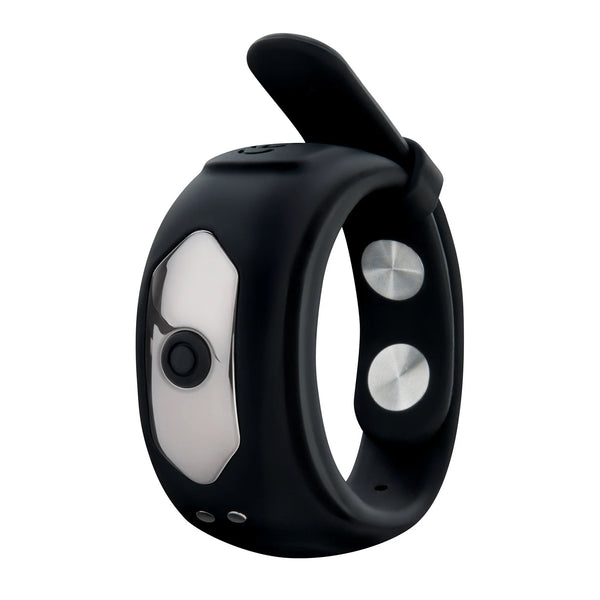 Fit Rite Rechargeable Adjustable Vibrating C-Ring with Snaps