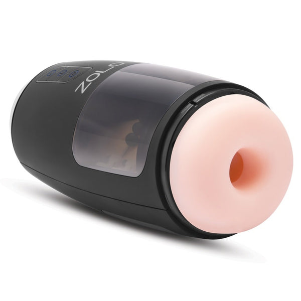 Upstroke Rechargeable Hands-Free Thrusting Beaded Penis Massager