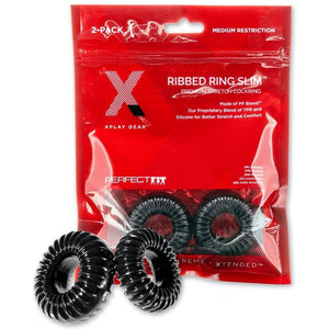 The XPLAY Premium Stretch Ribbed Ring Slim - 2 Pack