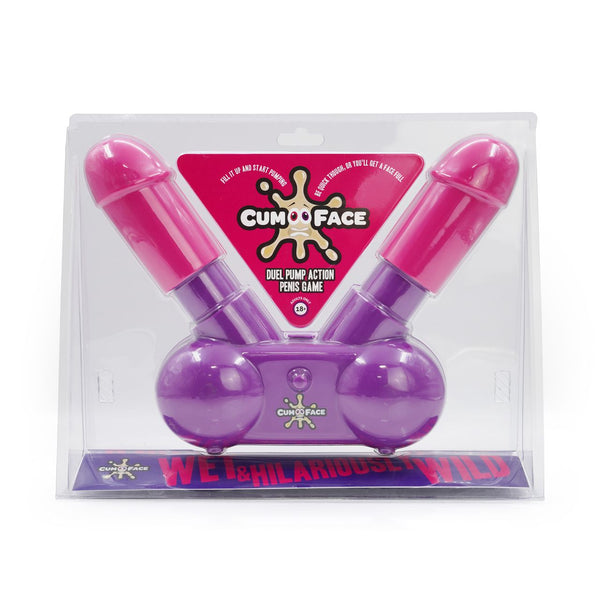 Play Wiv Me - Cum Face Duel Pump Action Penis Game