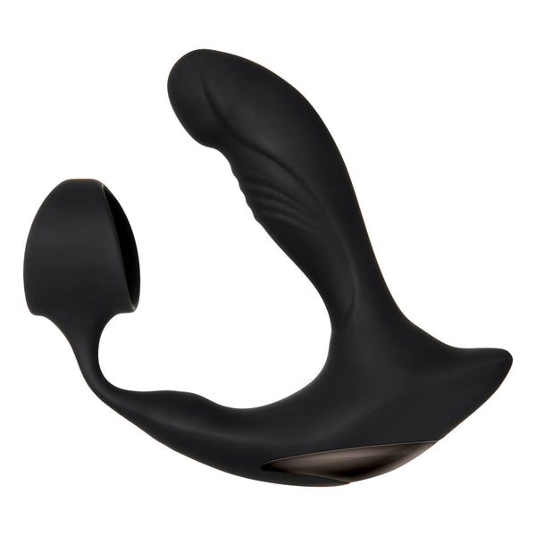 Zero Tolerance Strapped & Tapped Rechargeable Heating & Vibrating Remote Controlled Cock Ring & Prostate Vibrator