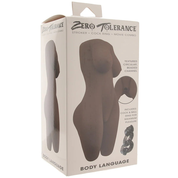 Zero Tolerance Body Language Stroker - Dark