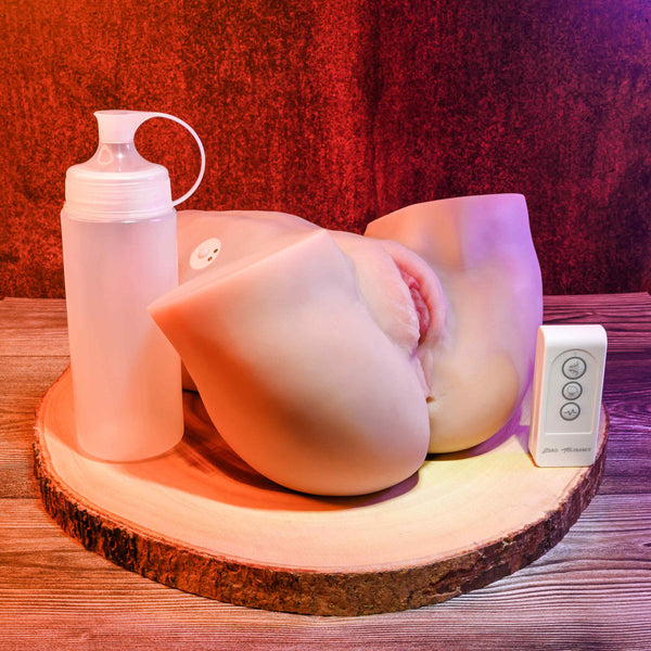 Zero Tolerance Rear Beauty Rechargeable Sucking & Vibrating Masturbator with Remote