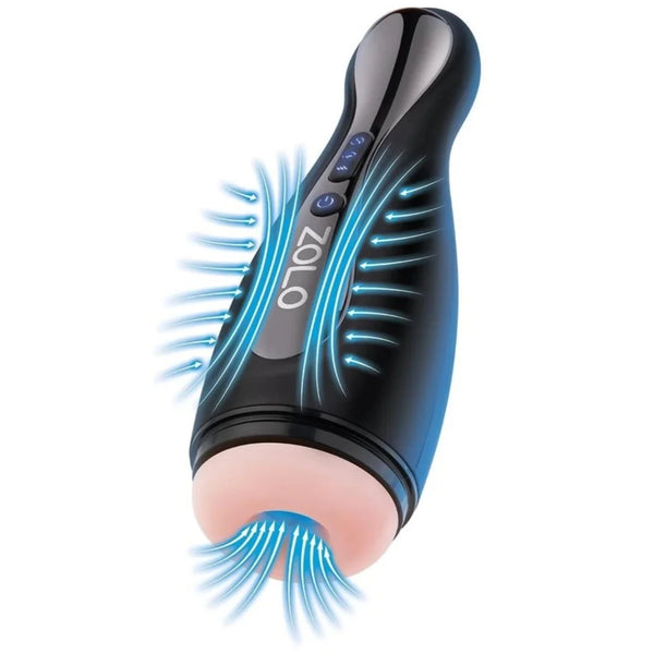 Blowpin Rechargeable One-Touch Blowjob Penis Massager
