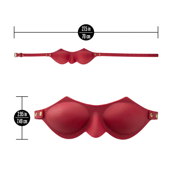 Temptasia Ardor Silicone Blindfold - Red