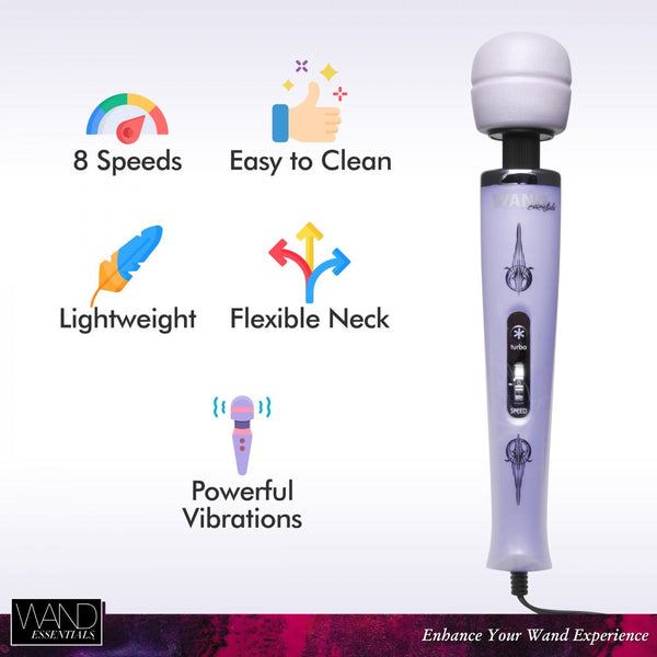 Wand Essentials 8 Speed Turbo Pearl Wand Massager - Extreme Toyz Singapore - https://extremetoyz.com.sg - Sex Toys and Lingerie Online Store - Bondage Gear / Vibrators / Electrosex Toys / Wireless Remote Control Vibes / Sexy Lingerie and Role Play / BDSM / Dungeon Furnitures / Dildos and Strap Ons / Anal and Prostate Massagers / Anal Douche and Cleaning Aide / Delay Sprays and Gels / Lubricants and more...