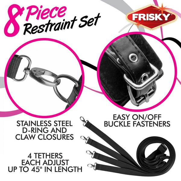 8 Piece Restraint Set