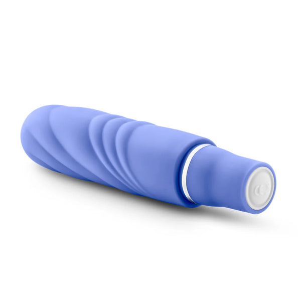 Luxe Nimbus Mini Platinum-Cured Silicone Vibrator - Periwinkle
