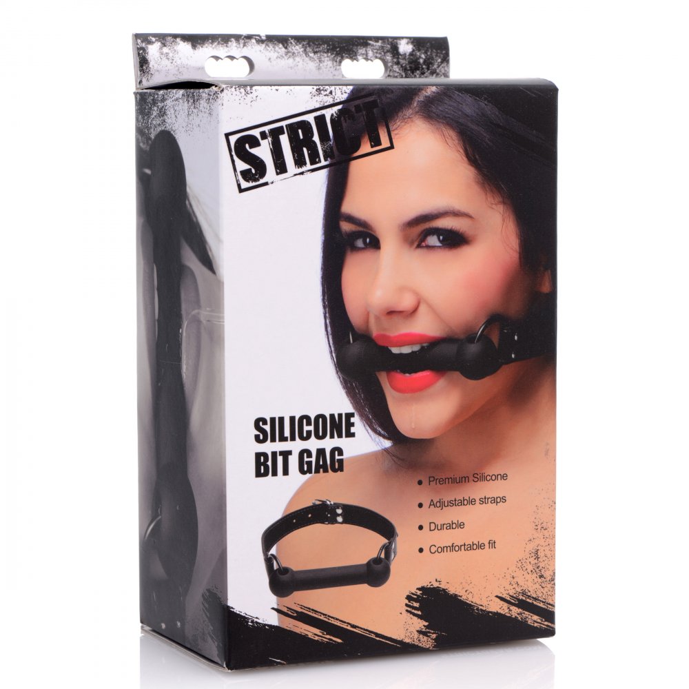 STRICT Silicone Bit Gag - Extreme Toyz Singapore - https://extremetoyz.com.sg - Sex Toys and Lingerie Online Store - Bondage Gear / Vibrators / Electrosex Toys / Wireless Remote Control Vibes / Sexy Lingerie and Role Play / BDSM / Dungeon Furnitures / Dildos and Strap Ons / Anal and Prostate Massagers / Anal Douche and Cleaning Aide / Delay Sprays and Gels / Lubricants and more...