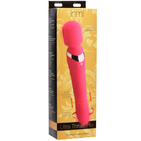 Ultra Thrust-Her Rechargeable Thrusting & Vibrating Wand