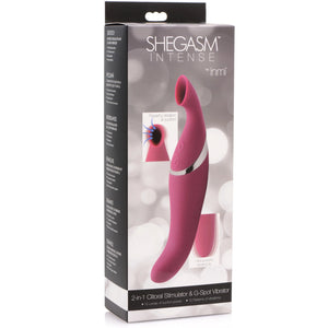 Intense 2-in-1 Double-Ended Rechargeable G-Spot & Clit Stimulator