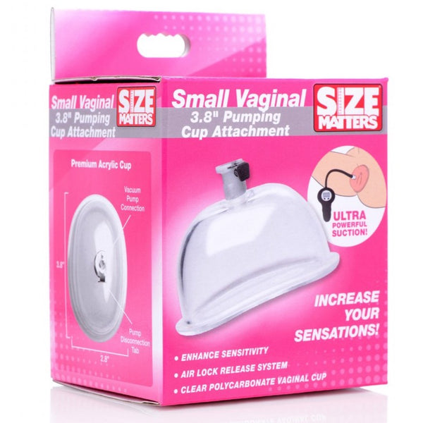 Size Matters Vaginal Pumping Cup Attachment (2 Sizes Available) - Extreme Toyz Singapore - https://extremetoyz.com.sg - Sex Toys and Lingerie Online Store