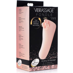 Vibrassage Fondle Rechargeable Silicone Vibrating Clit Massager