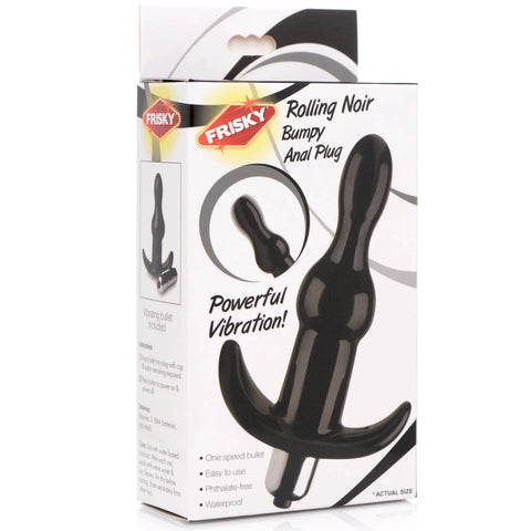 Bumpy Vibrating Anal Plug