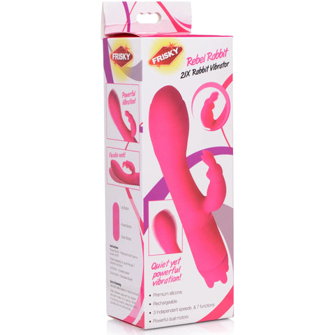 Rebel Rabbit 21X Rechargeable Silicone Vibrator