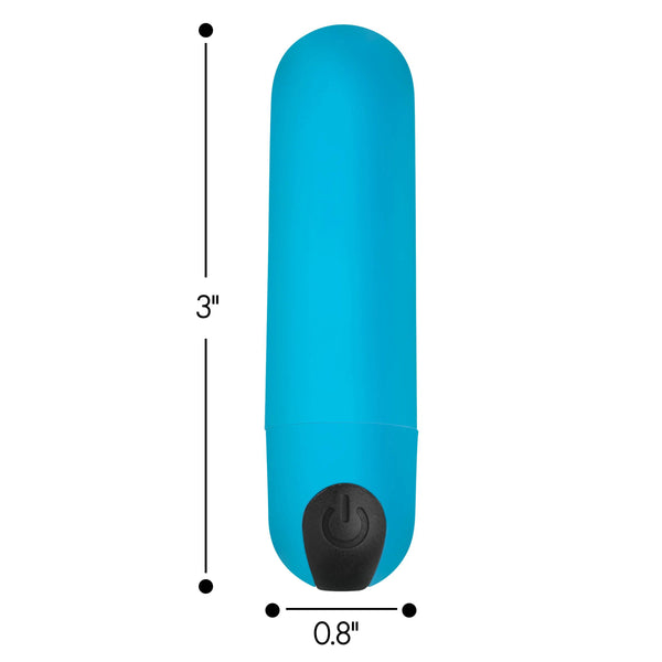 Remote Control Vibrating Bullet - Blue