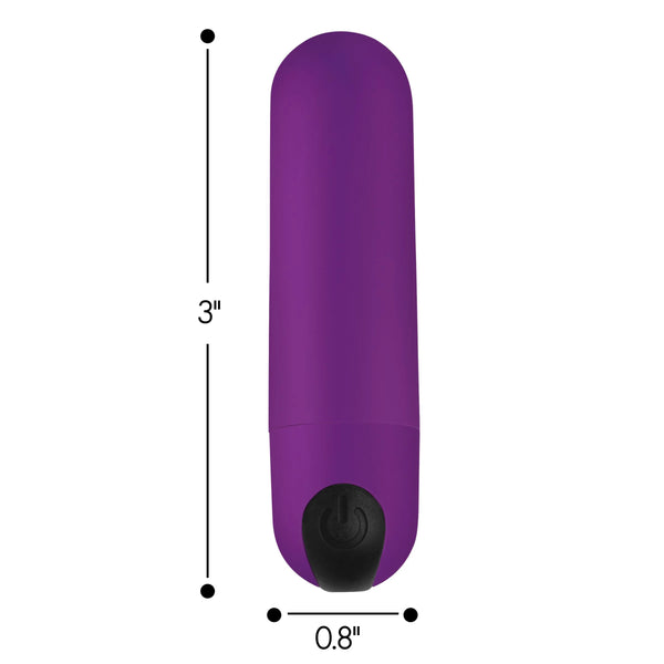 Remote Control Vibrating Bullet - Purple