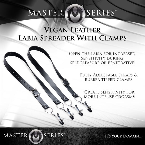 Master Series Spread XL Labia Spreader Straps - Extreme Toyz Singapore - https://extremetoyz.com.sg - Sex Toys and Lingerie Online Store - Bondage Gear / Vibrators / Electrosex Toys / Wireless Remote Control Vibes / Sexy Lingerie and Role Play / BDSM / Dungeon Furnitures / Dildos and Strap Ons  / Anal and Prostate Massagers / Anal Douche and Cleaning Aide / Delay Sprays and Gels / Lubricants and more...