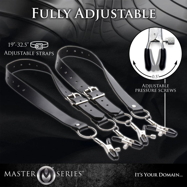 Master Series Spread XL Labia Spreader Straps - Extreme Toyz Singapore - https://extremetoyz.com.sg - Sex Toys and Lingerie Online Store - Bondage Gear / Vibrators / Electrosex Toys / Wireless Remote Control Vibes / Sexy Lingerie and Role Play / BDSM / Dungeon Furnitures / Dildos and Strap Ons  / Anal and Prostate Massagers / Anal Douche and Cleaning Aide / Delay Sprays and Gels / Lubricants and more...