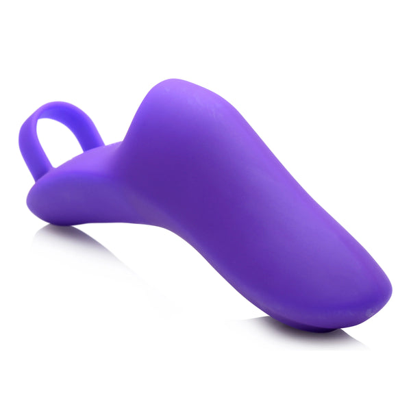 7X Finger Bang Her Pro Rechargeable Silicone Vibrator - Purple