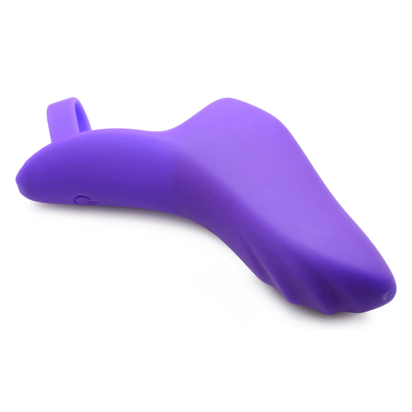 7X Finger Bang Her Pro Rechargeable Silicone Vibrator - Purple