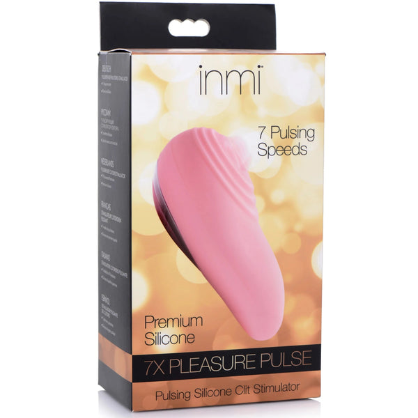 7X Pulsing Rechargeable Silicone Clit Stimulator