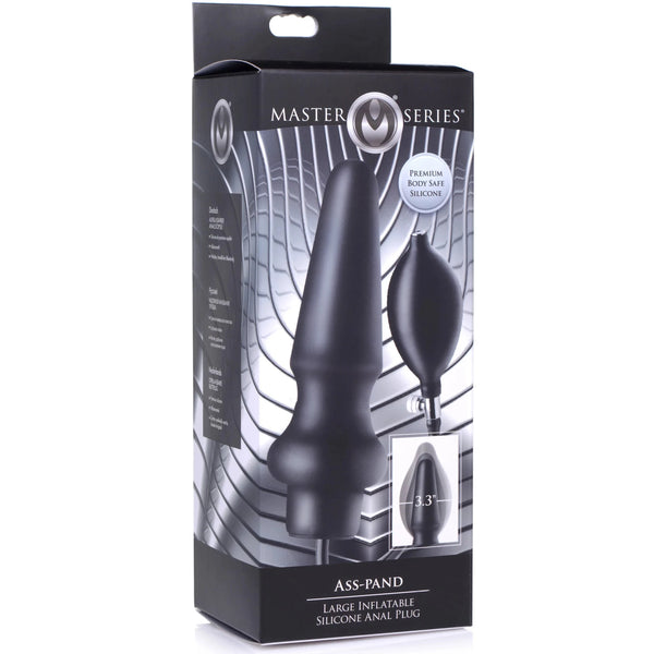 Ass-Pand Large Inflatable Silicone Anal Plug
