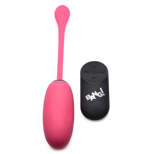 Remote Control 28X Silicone Plush Egg - Pink
