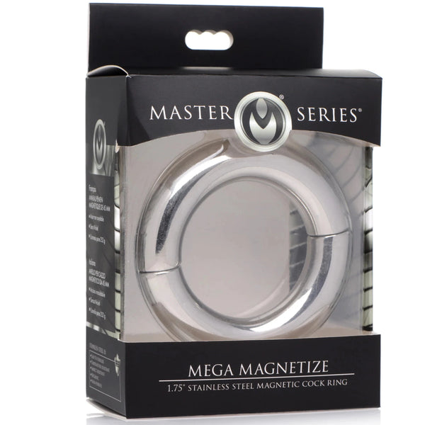 Mega Magnetize Stainless Steel Magnetic Cock Ring