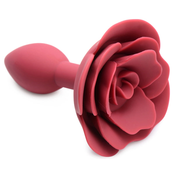 Booty Bloom Silicone Rose Anal Plug - Small
