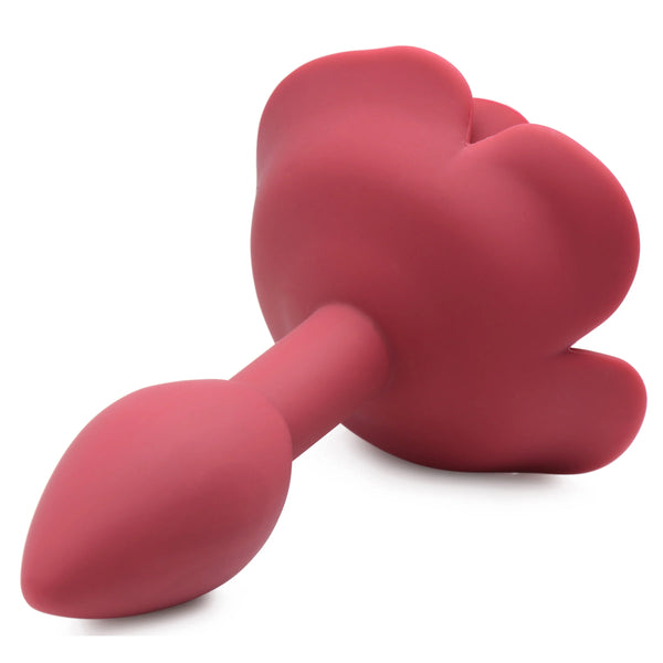 Booty Bloom Silicone Rose Anal Plug - Small