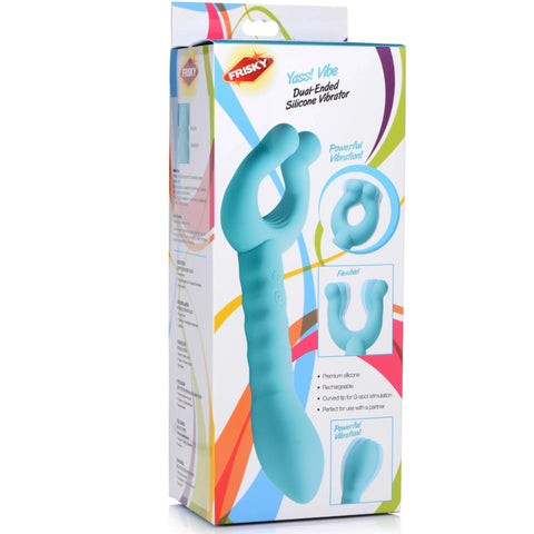 Yass! Vibe Dual-Ended Silicone Vibrator