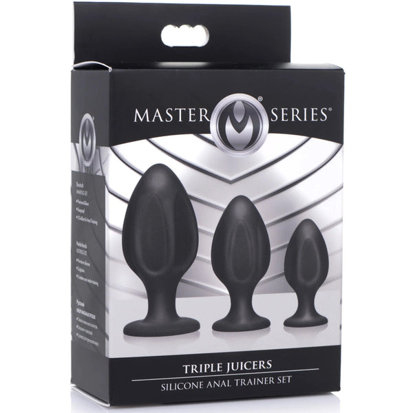 Triple Juicers Silicone Anal Trainer Set