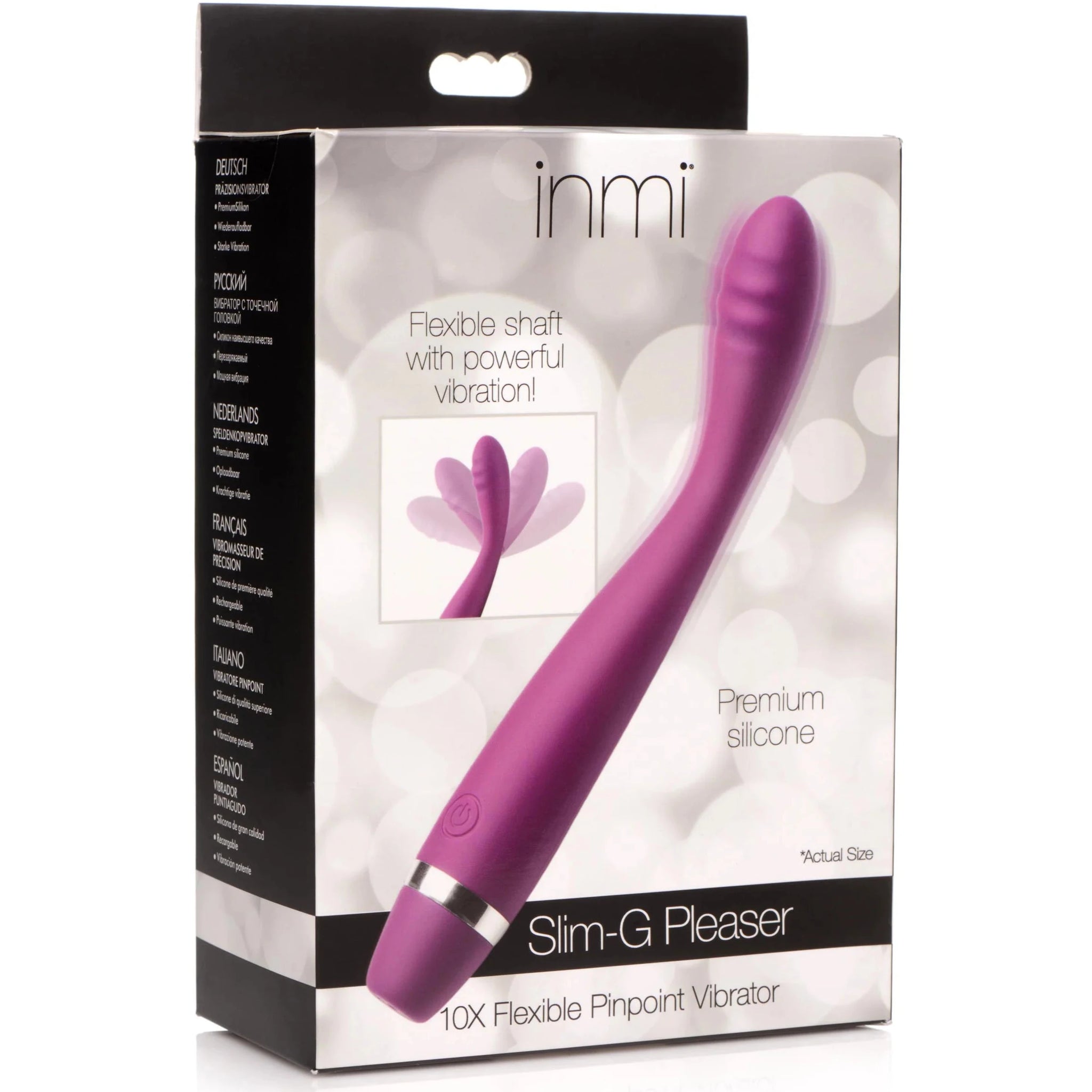 Slim-G Pleaser 10X Flexible Rechargeable Pinpoint Vibrator