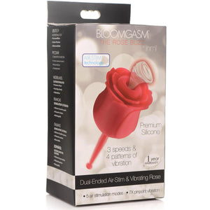 Rose Buzz 7X Rechargeable Silicone Clit Stimulator and Vibrator