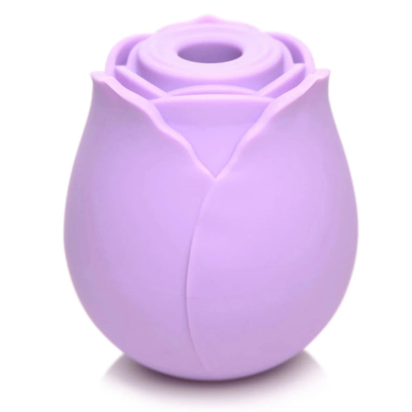 Wild Rose 10X Rechargeable Suction Clit Stimulator - Purple